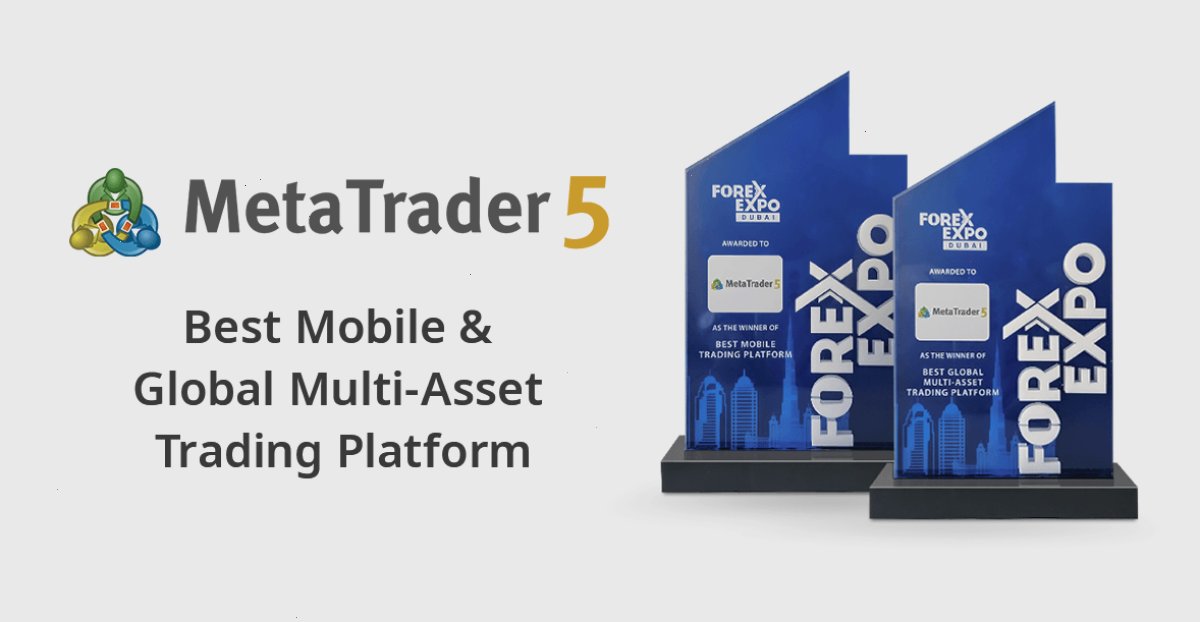 MetaTrader 5荣获2023迪拜外汇博览会的两项大奖